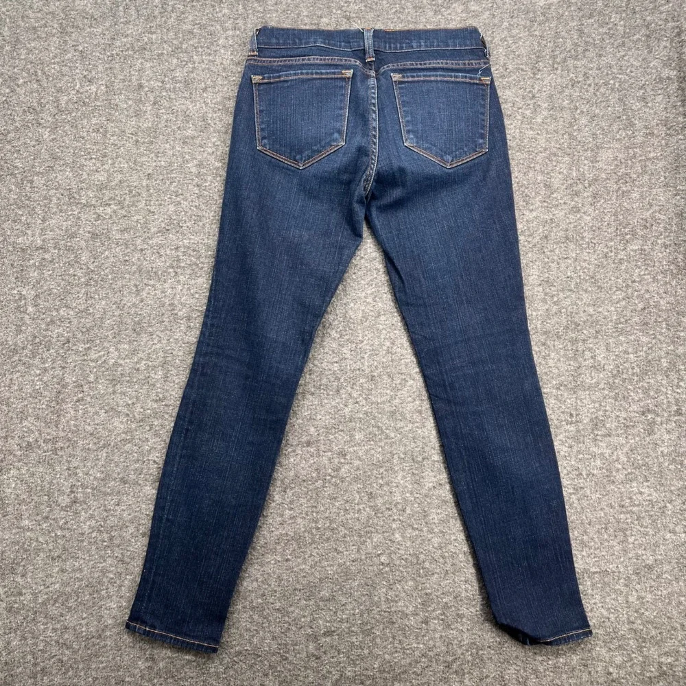J Brand Casual daywear Indigo Dark Wash Skinny Jeans Womens Mid Rise Denim Pants